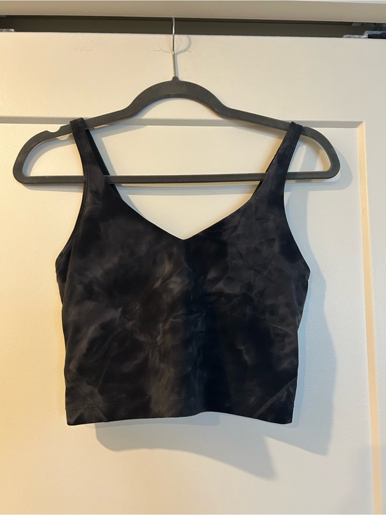 lululemon athletica Tops - lululemon athletica Black Tie-Dye Align Top